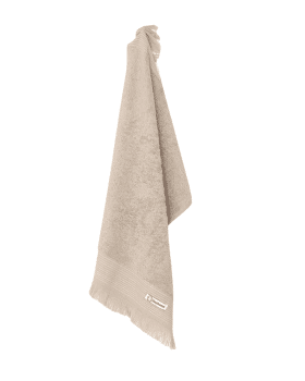 Luksus gæstehåndklæde 40x40 beige Cenon Design fra finehome