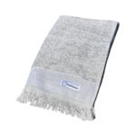 Lille luksus gæstehåndklæde i grå fra finehome