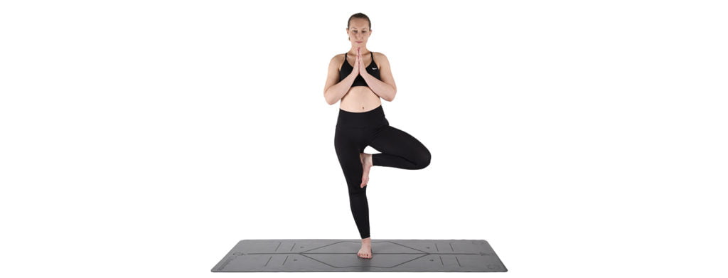 Træets stilling - yogamåtte