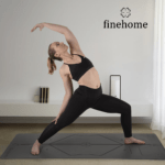 Yogamåtte 4mm økologisk naturgummi