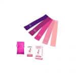 Elastikbånd og Træningselastikker fra finehome 5 pack træningselastik bånd i flotte farver