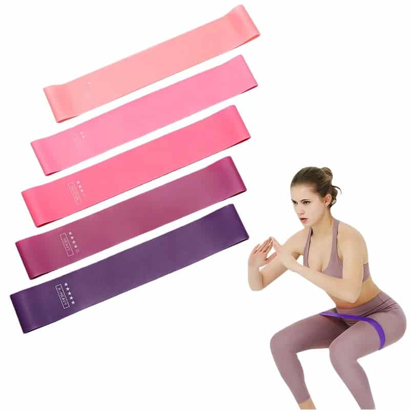 Træningselastikker 5 PACK fra finehome