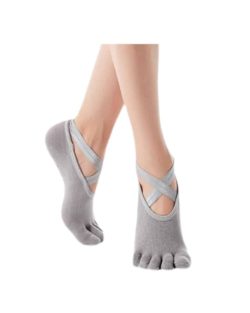 Toesox Yogastrømper Tåsokker til yoga fitness og gymnastik