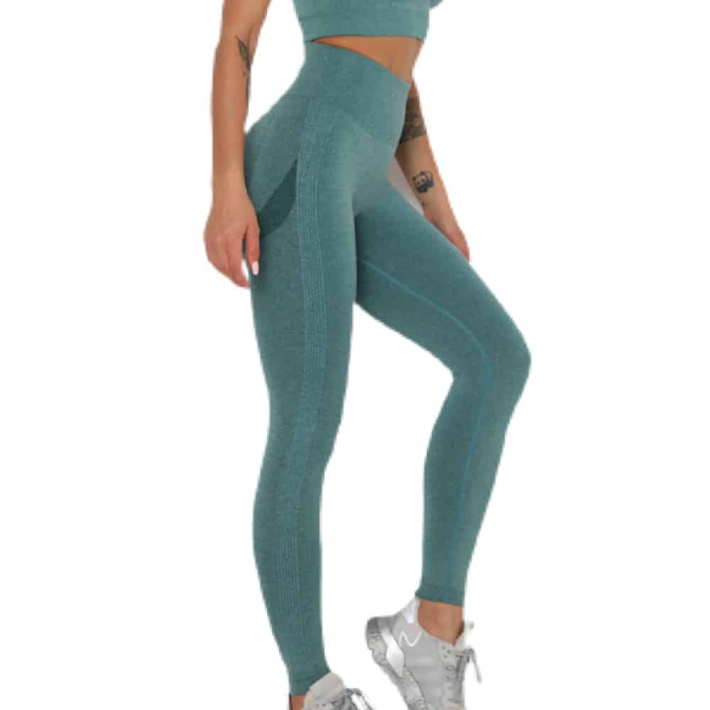 Tights i grøn shape it model