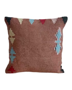 Autentisk finehome kelim pude 40x40 cm af ægte kelim er håndlavet i smukt design