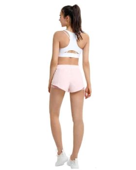 funktionelle lyserøde shorts