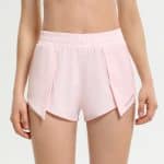 2-i-1 lyserøde shorts