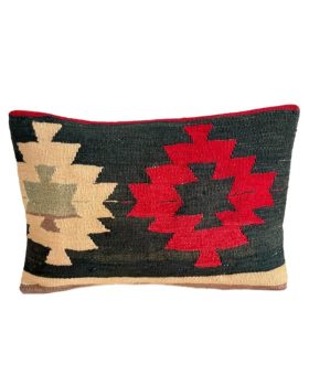 smuk ægte kelim pude 40x60 cm fra danske finehome