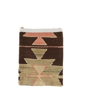 Lille vintage taske til skulderen i smukke farvenuancer