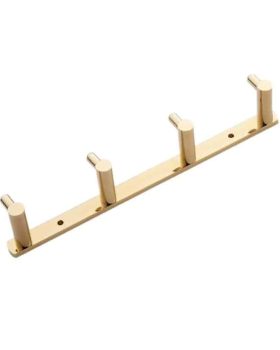 håndklædekroge messing til 4 håndklæder eller viskestykker