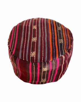 Kelim gulvpude 30x52 cm og kelim puf i mange farver