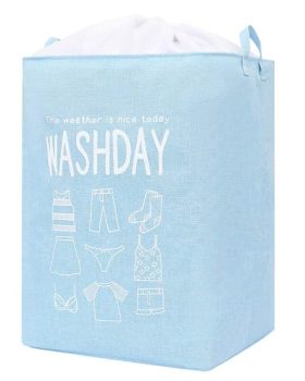 Snavsetøjspose blå til en god vaskedag