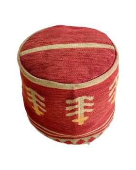 kelim puf finehome er håndsyet af ægte kelim i kraftig kvalitet