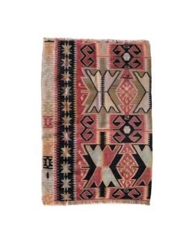 Meget smuk håndlavet kelim løber - ægte kelim kunsthåndværk - Kelimløber Kahramanmaras