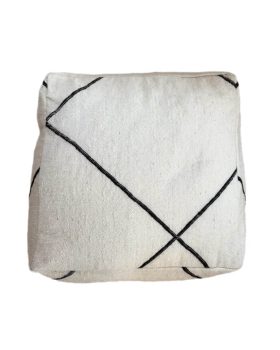 60x60x20 cm smuk håndlavet Marokko puf
