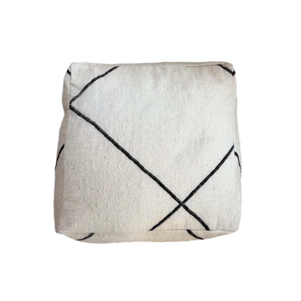 60x60x20 cm smuk håndlavet Marokko puf