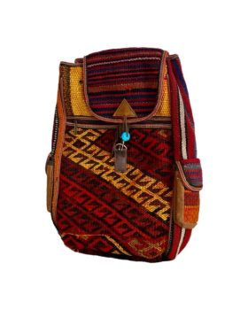 Smuk, praktisk og iøjnefaldende kelim rygsæk