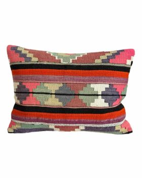 finehome kelim pude 40x60 cm - nr. 160 med unika mønster