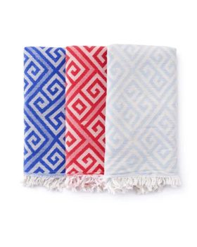 Hammam håndklæder 90x170 cm i 3 smukker farver