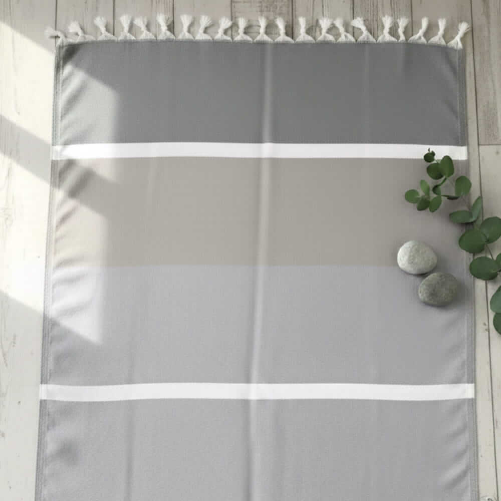 Stort hammam badehåndklæde i 3 farver. Mål: 95x180 - 100% bomuld